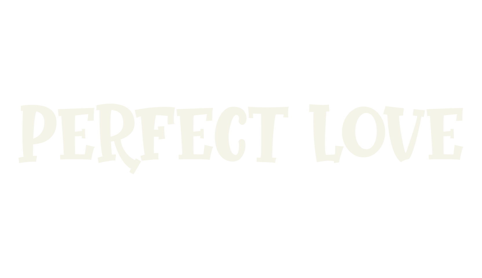 Perfect Love, valentine font preview