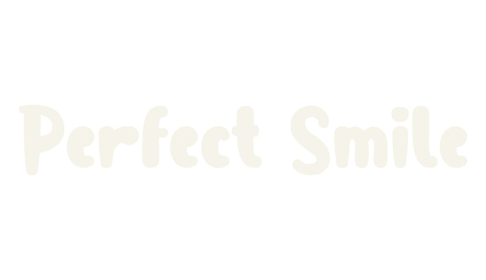 Perfect Smile, fun font preview
