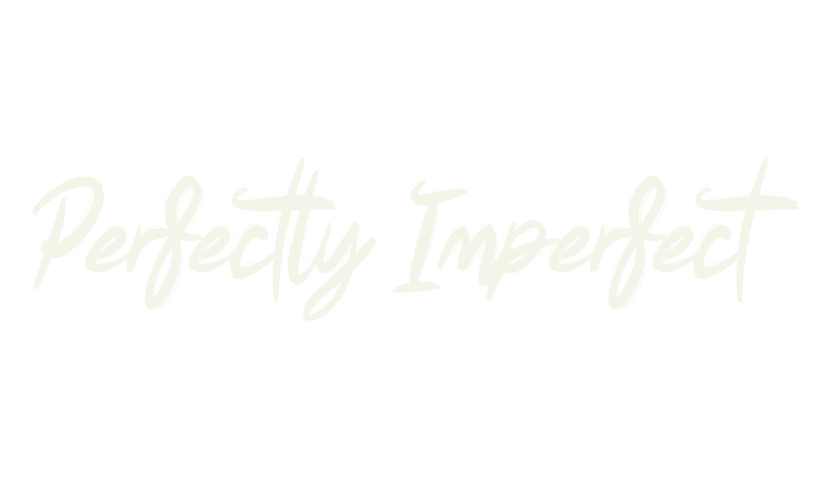 Perfectly Imperfect, fashion script font preview