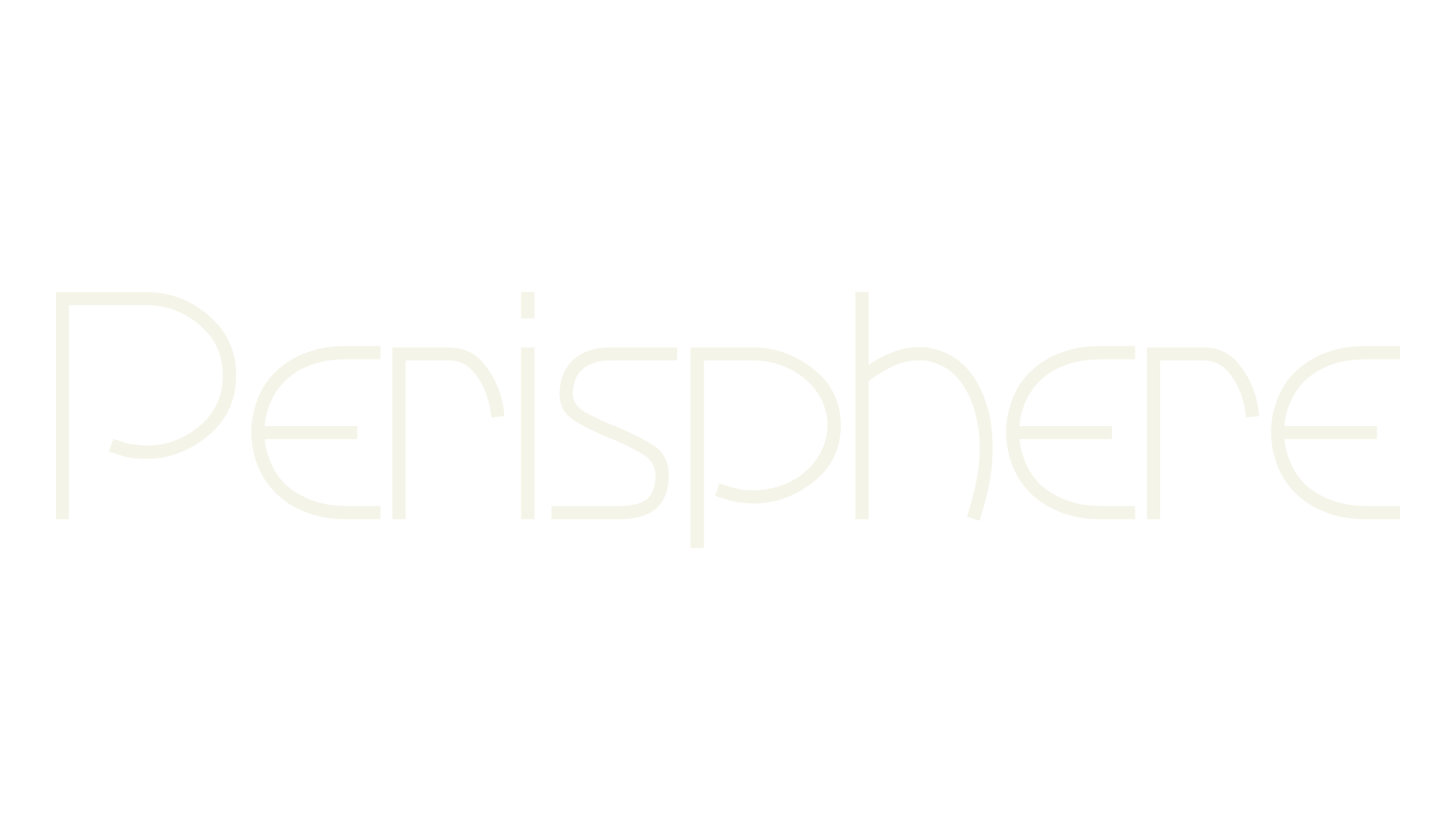 Perisphere, fantasy font preview