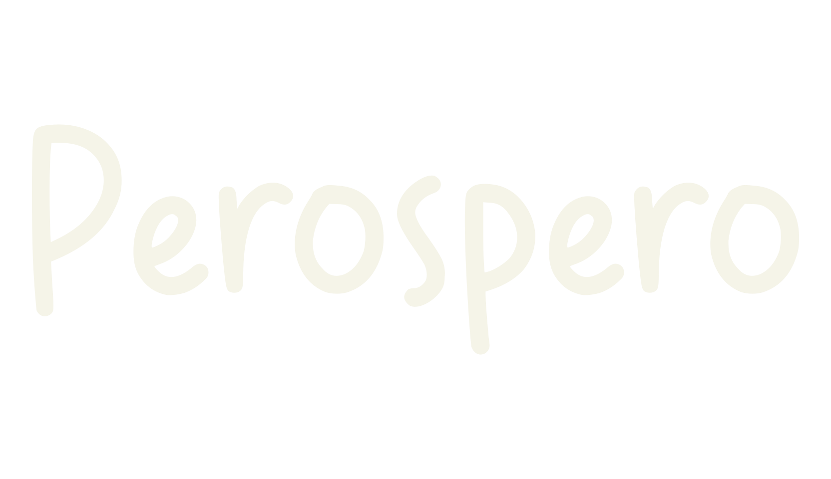 Perospero, cute font preview