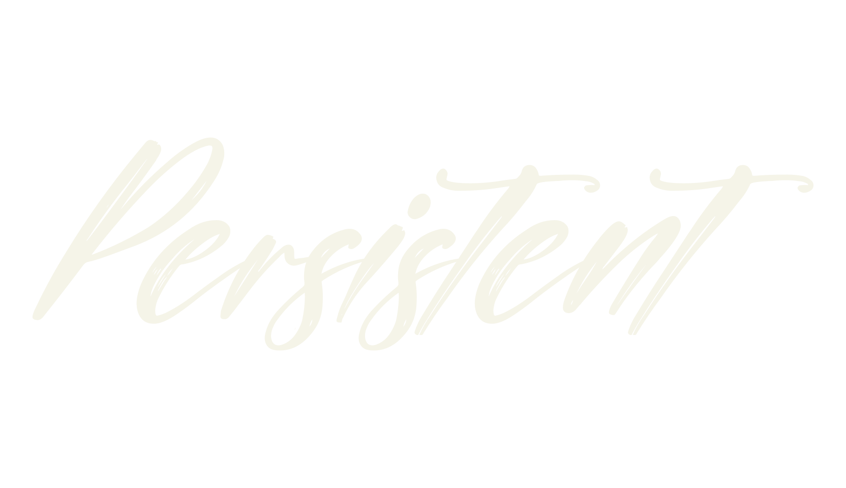 Persistent, masculine font preview