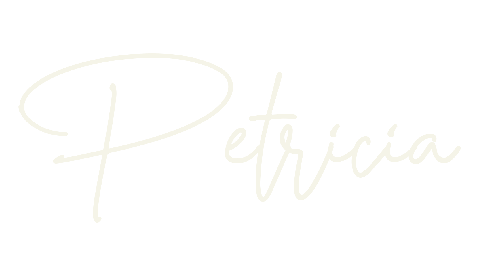 Petricia, signature font preview
