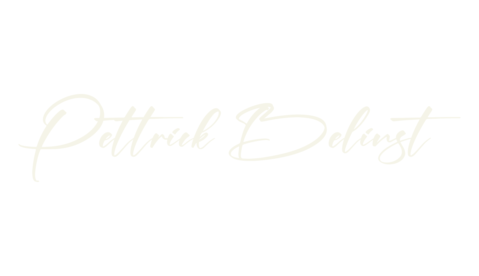 Pettrick Belinst, script font preview