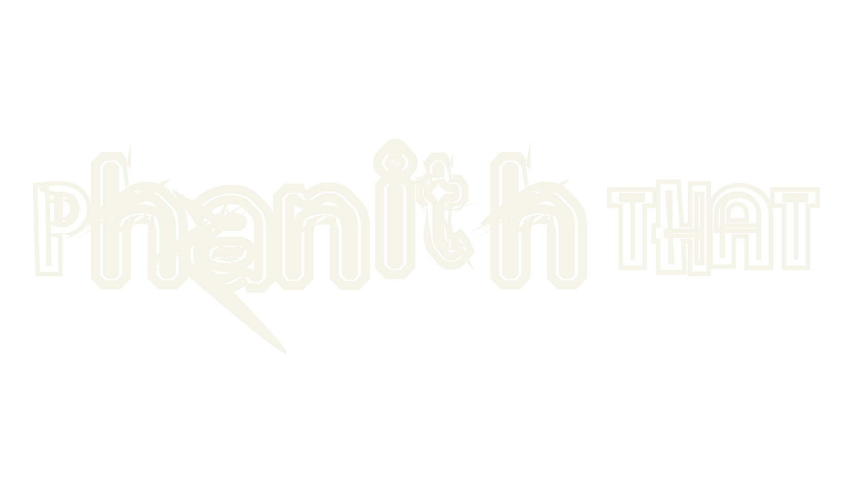Phanith THAT, display font preview