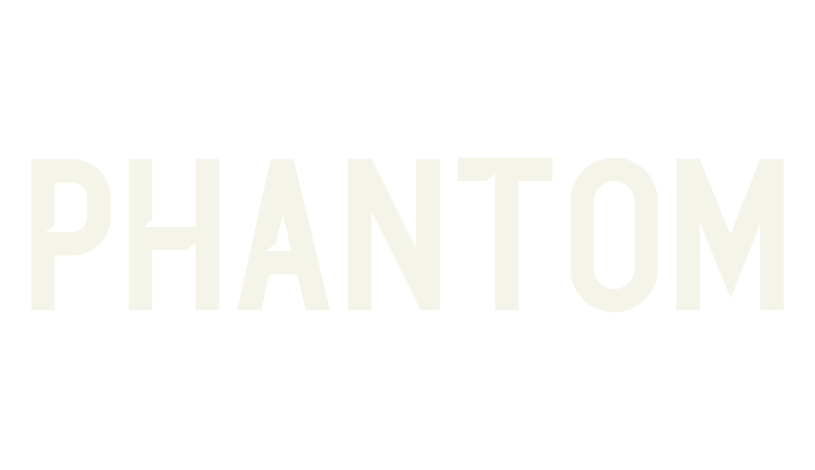 PHANTOM, sans serif font preview