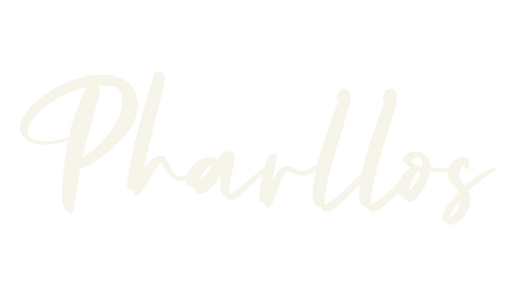 Pharllos, script font preview