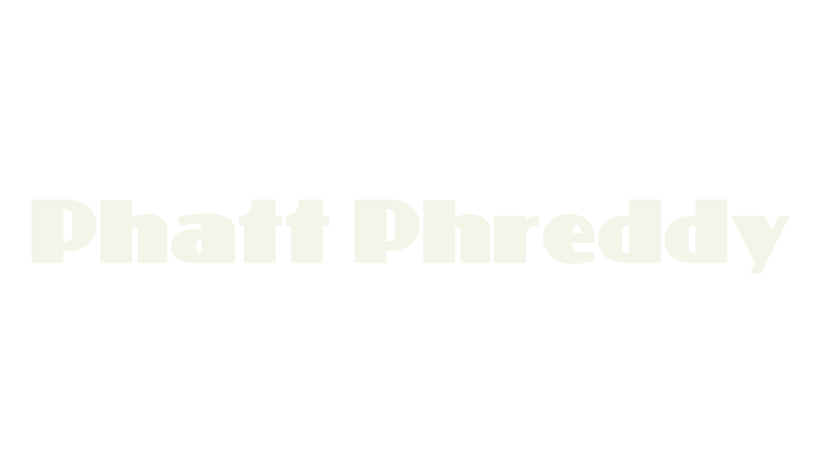 Phatt Phreddy, display market font preview