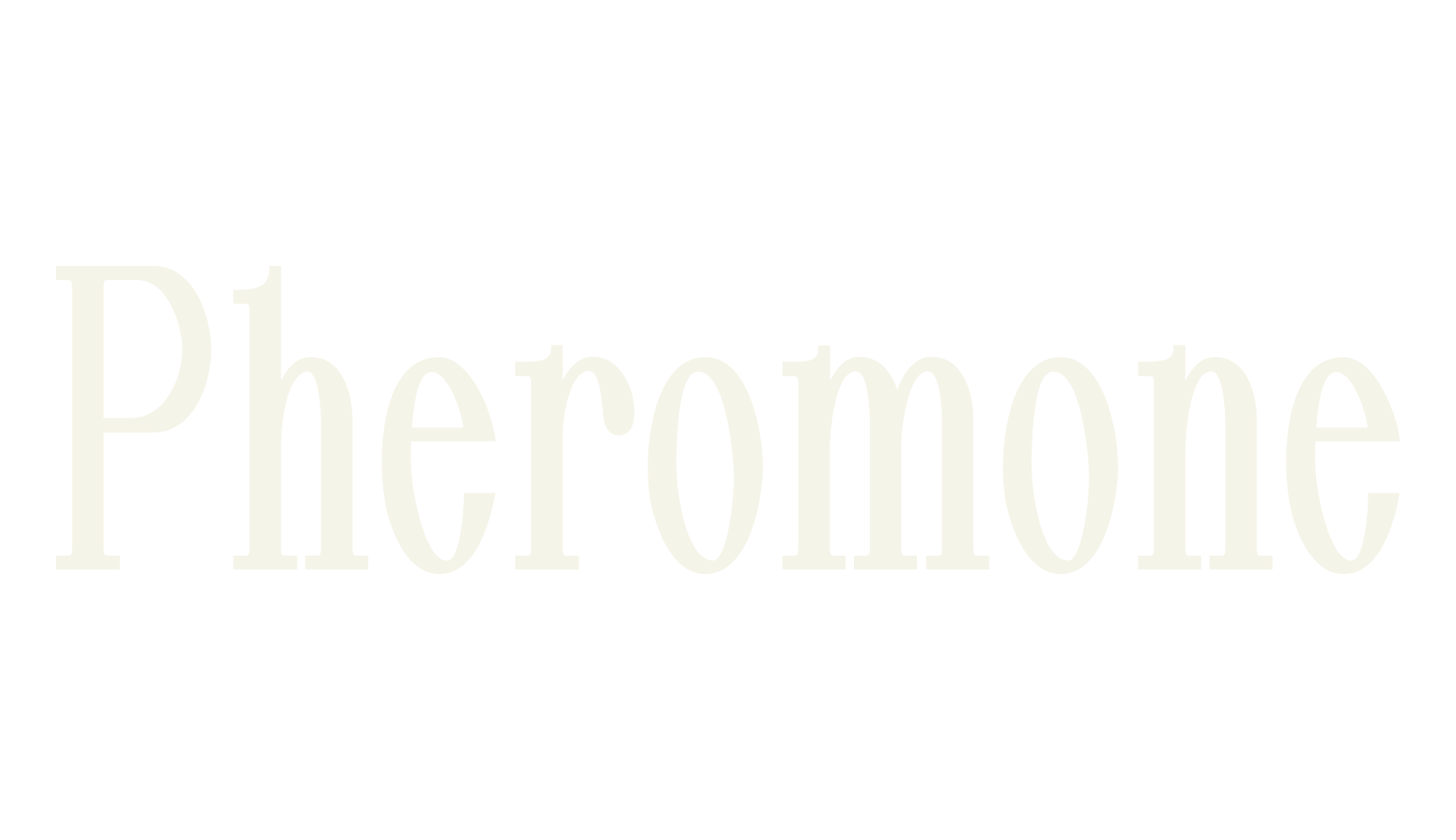 Pheromone, girly font preview