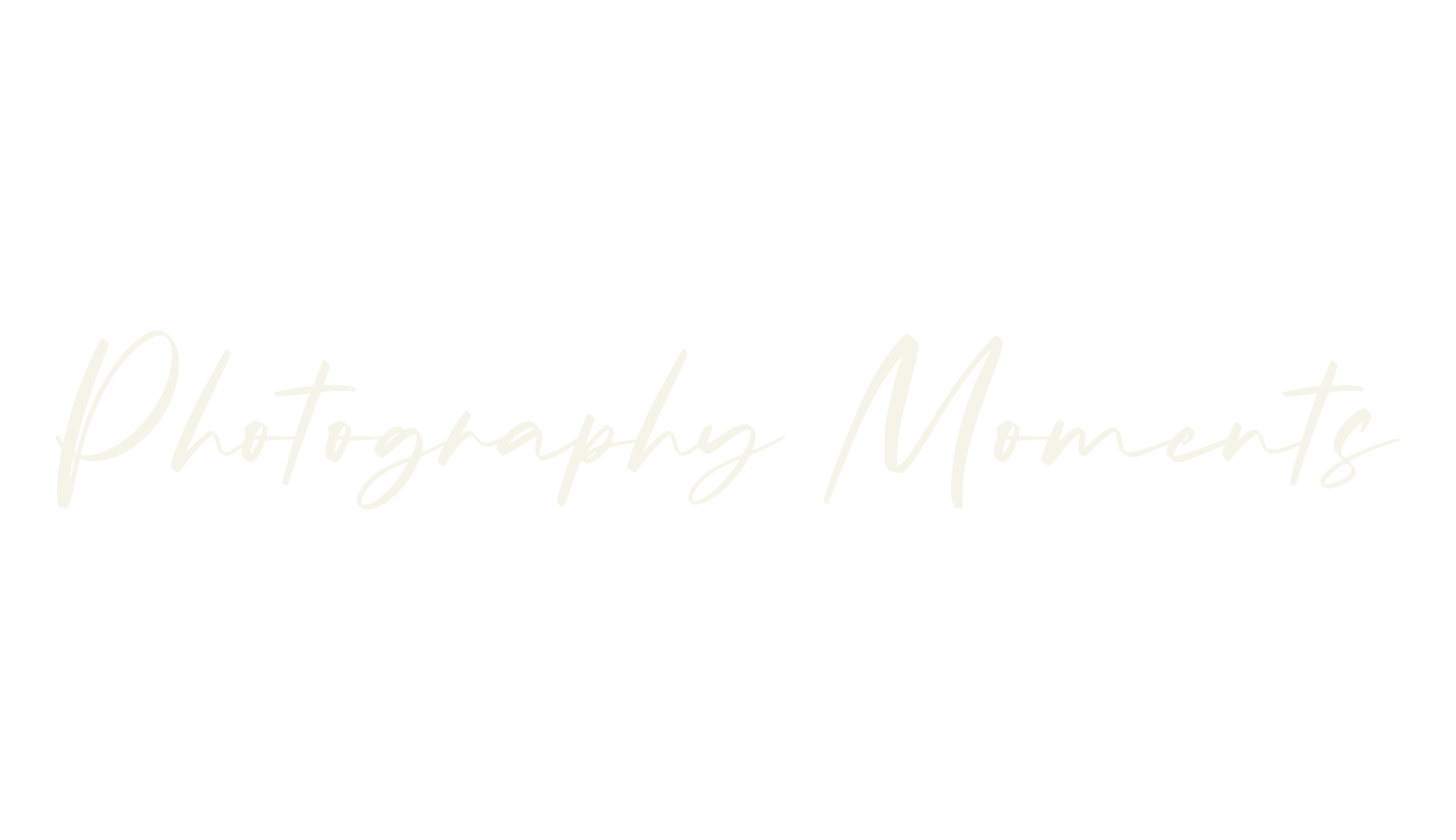 Photography Moments, typewriter font preview