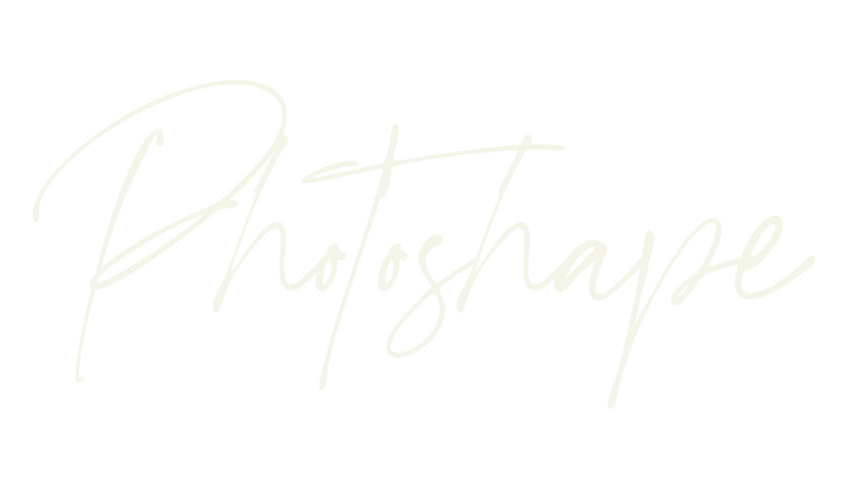 Photoshape, signature font preview