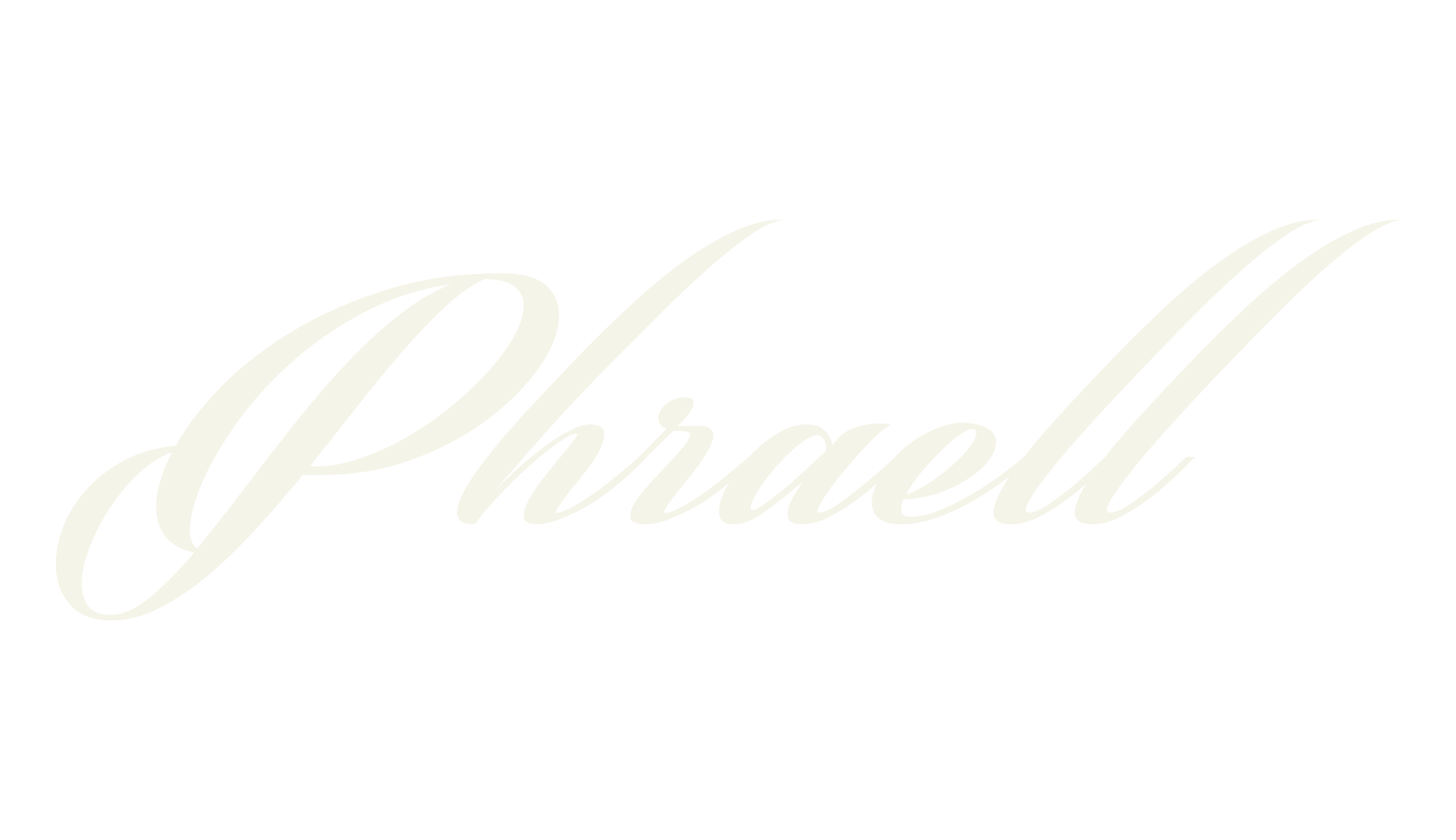 Phraell, fashion script font preview
