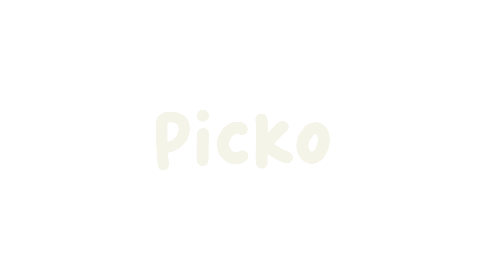 Picko, fashion script font preview
