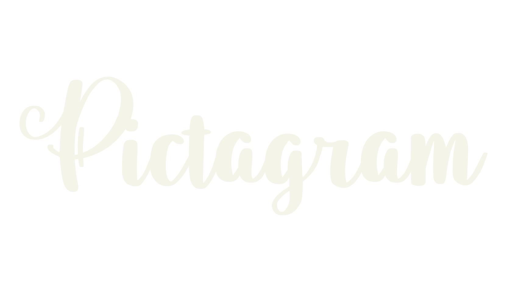Pictagram, cute font preview