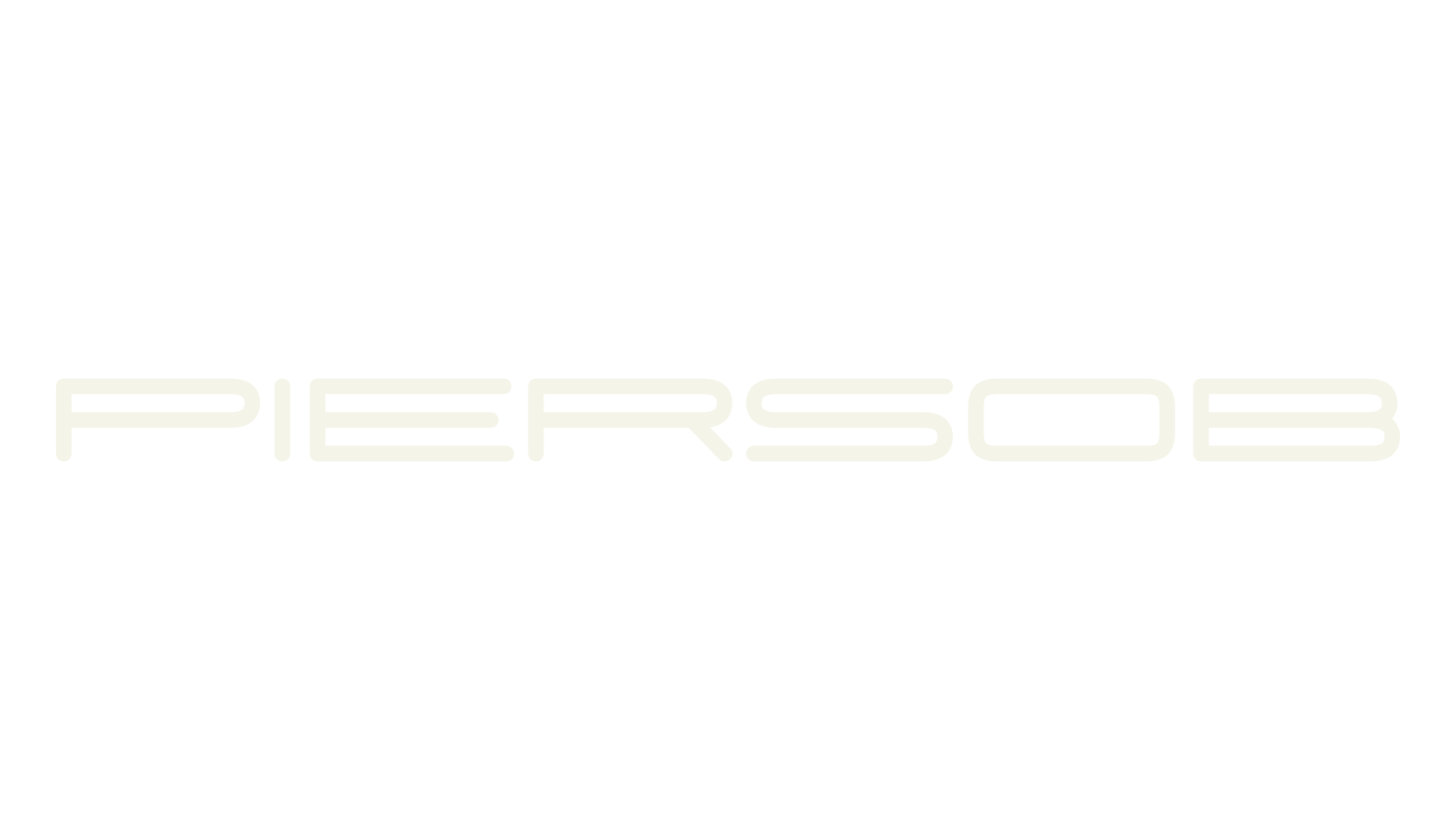 Piersob, sans font preview