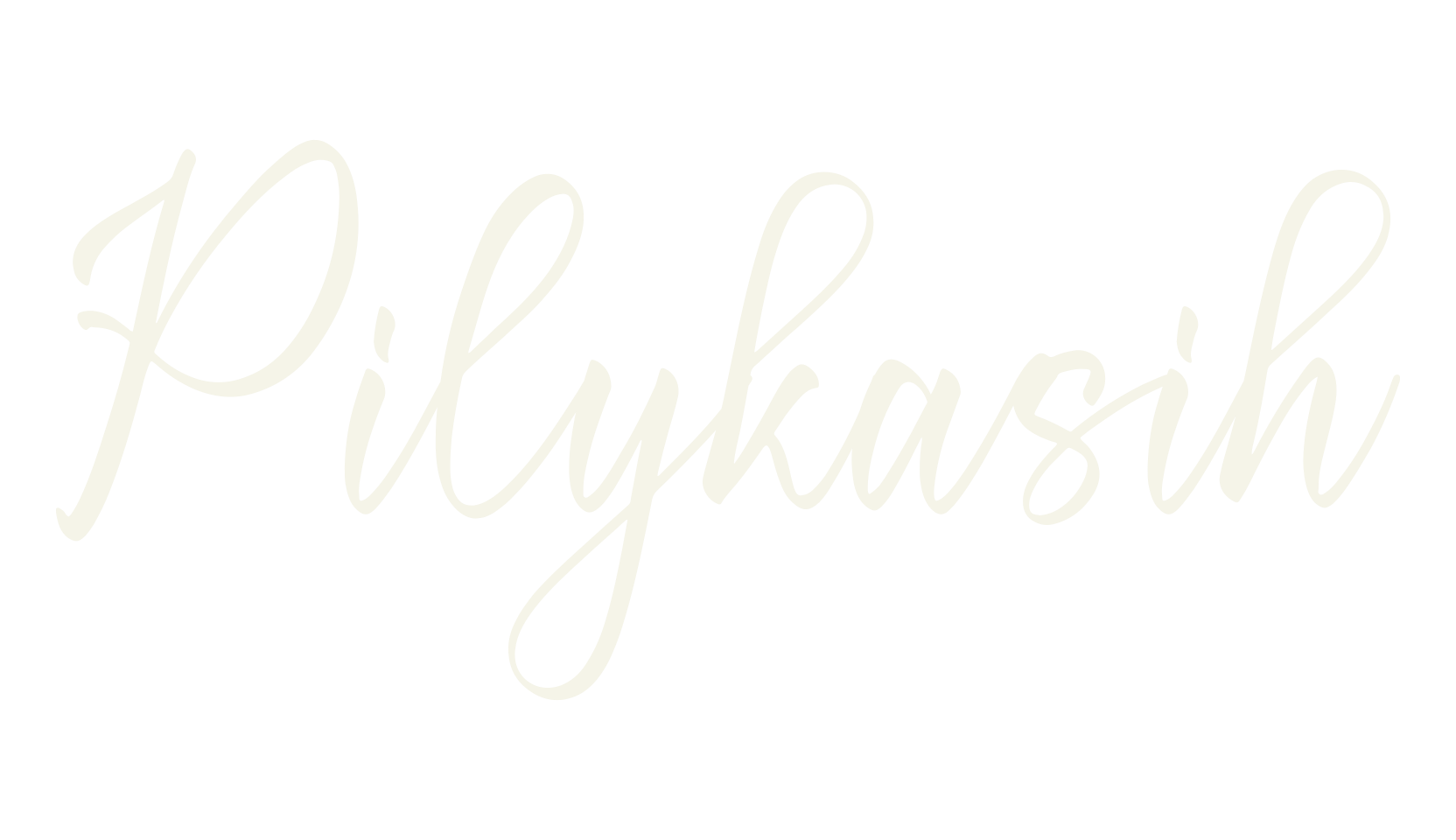 Pilykasih, script font preview
