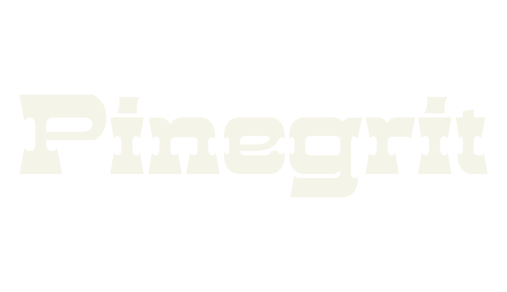 Pinegrit, display market font preview