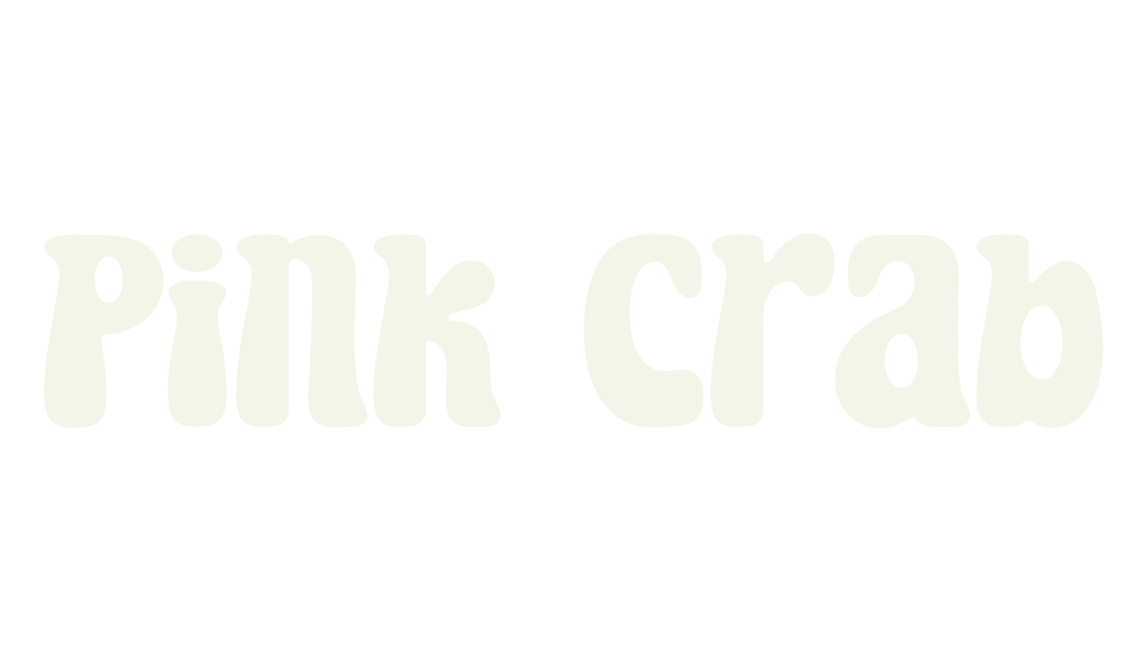 Pink Crab, cool font preview