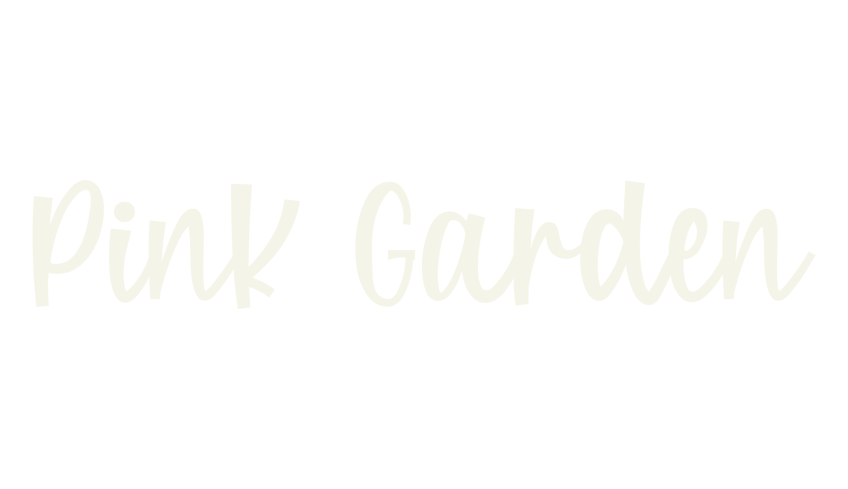 Pink Garden, chicano font preview