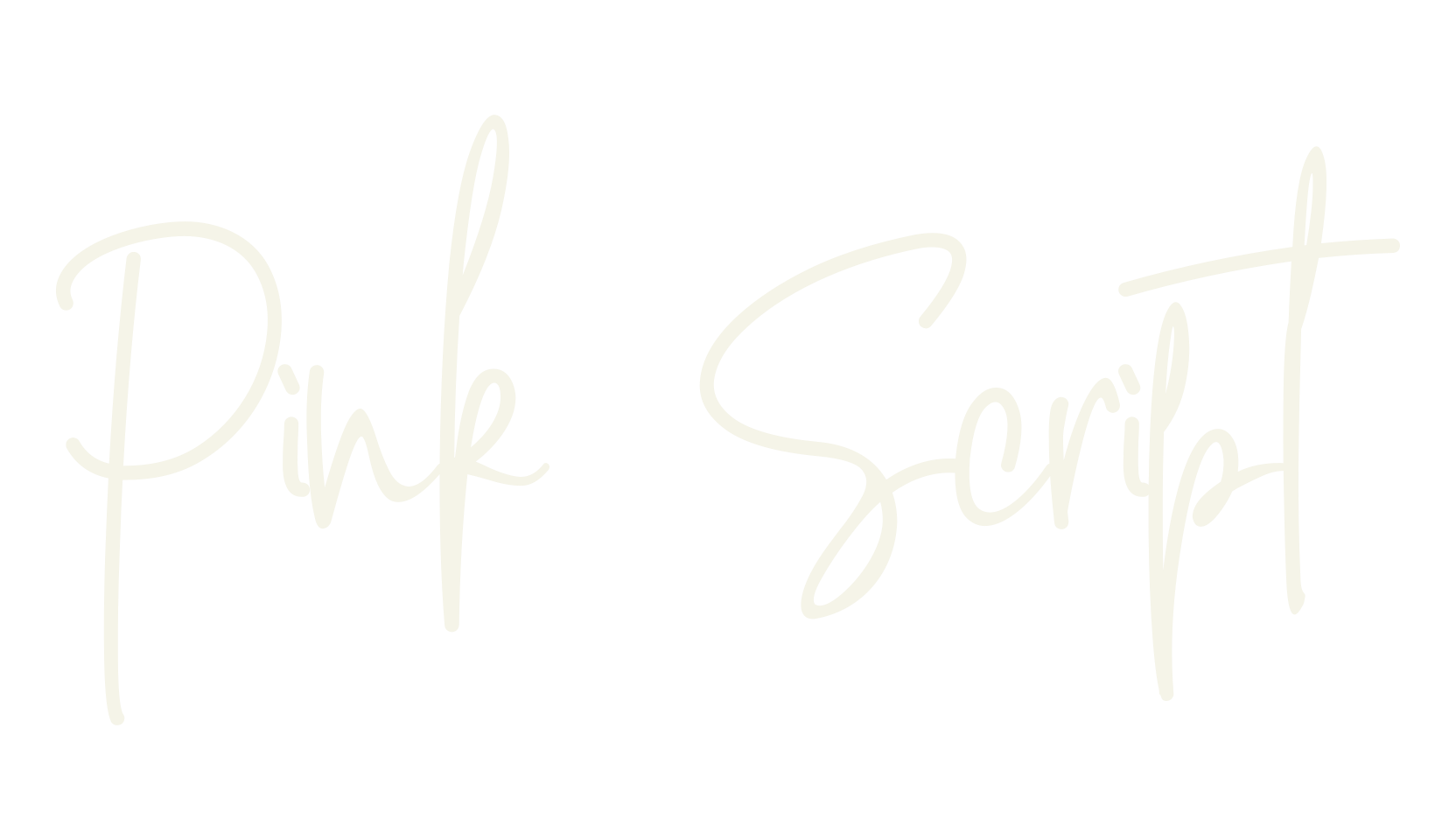 Pink Script, script font preview