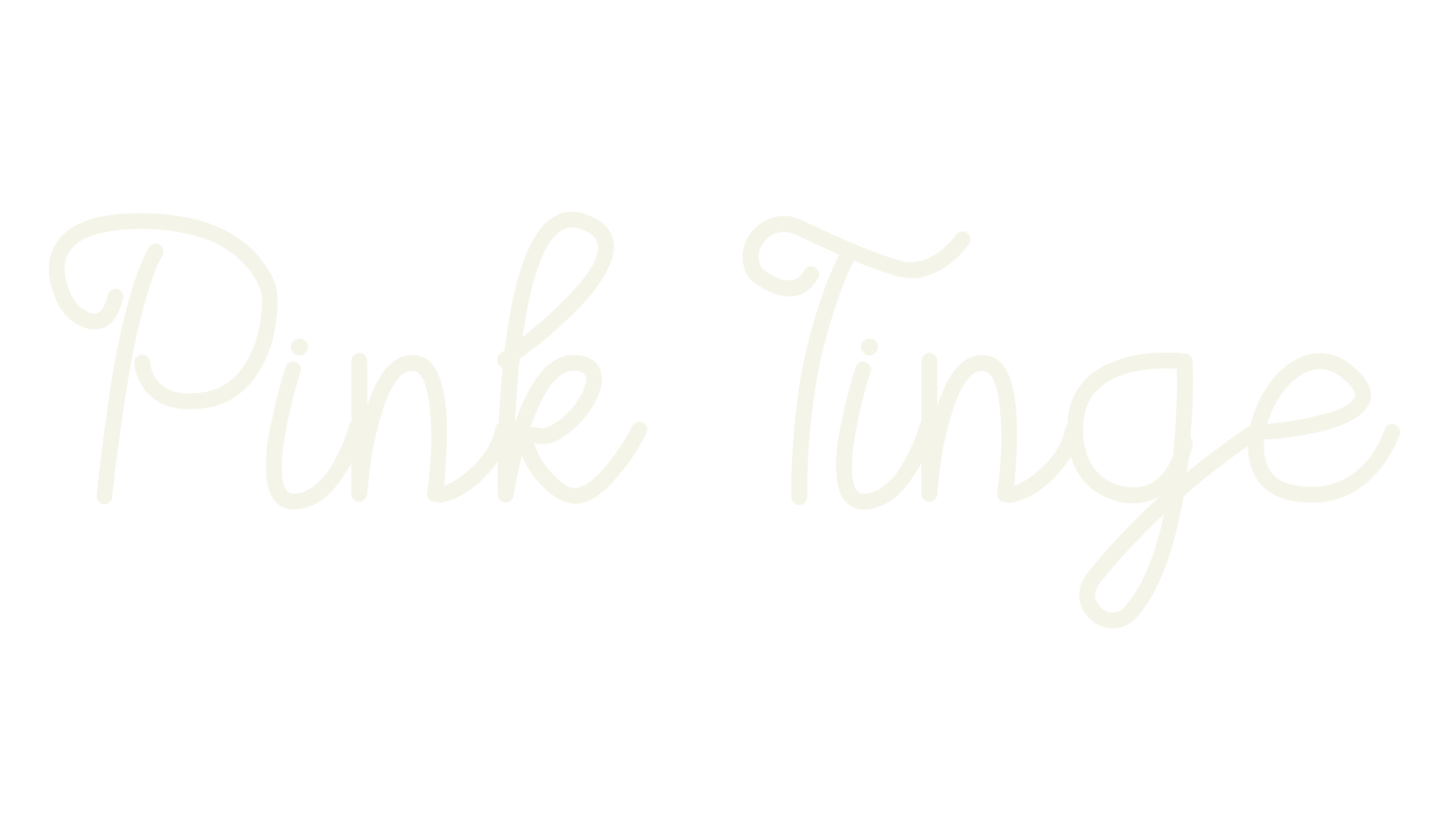 Pink Tinge, calligraphy font preview