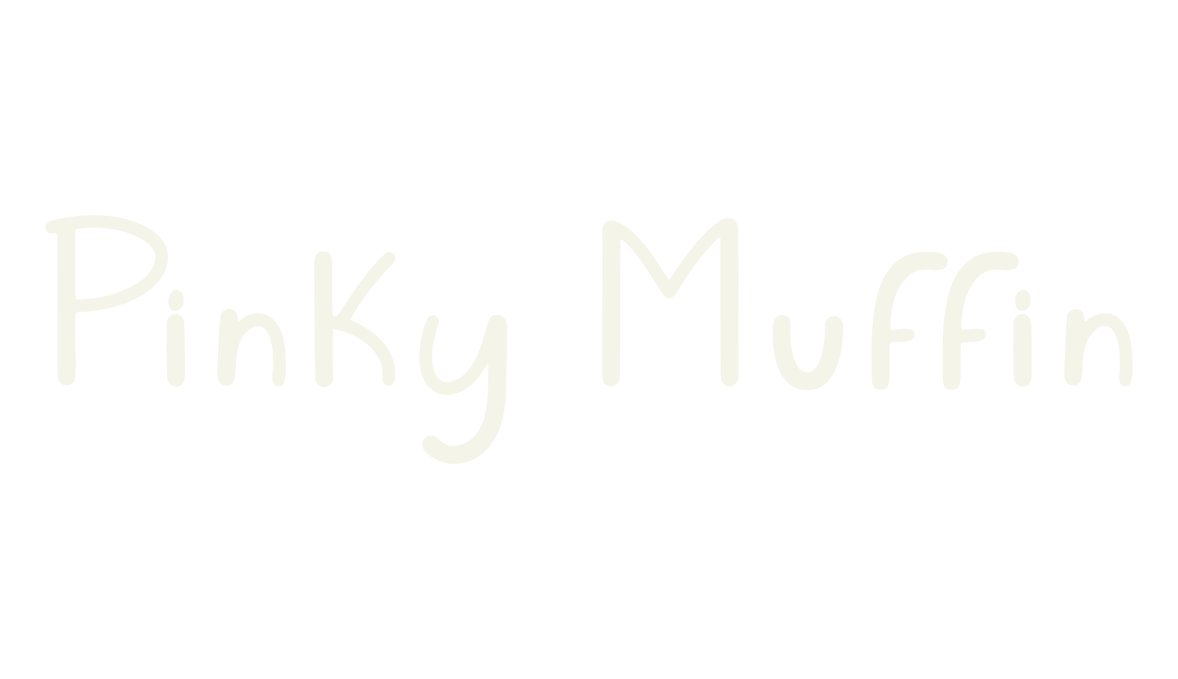 Pinky Muffin, handwriting font preview