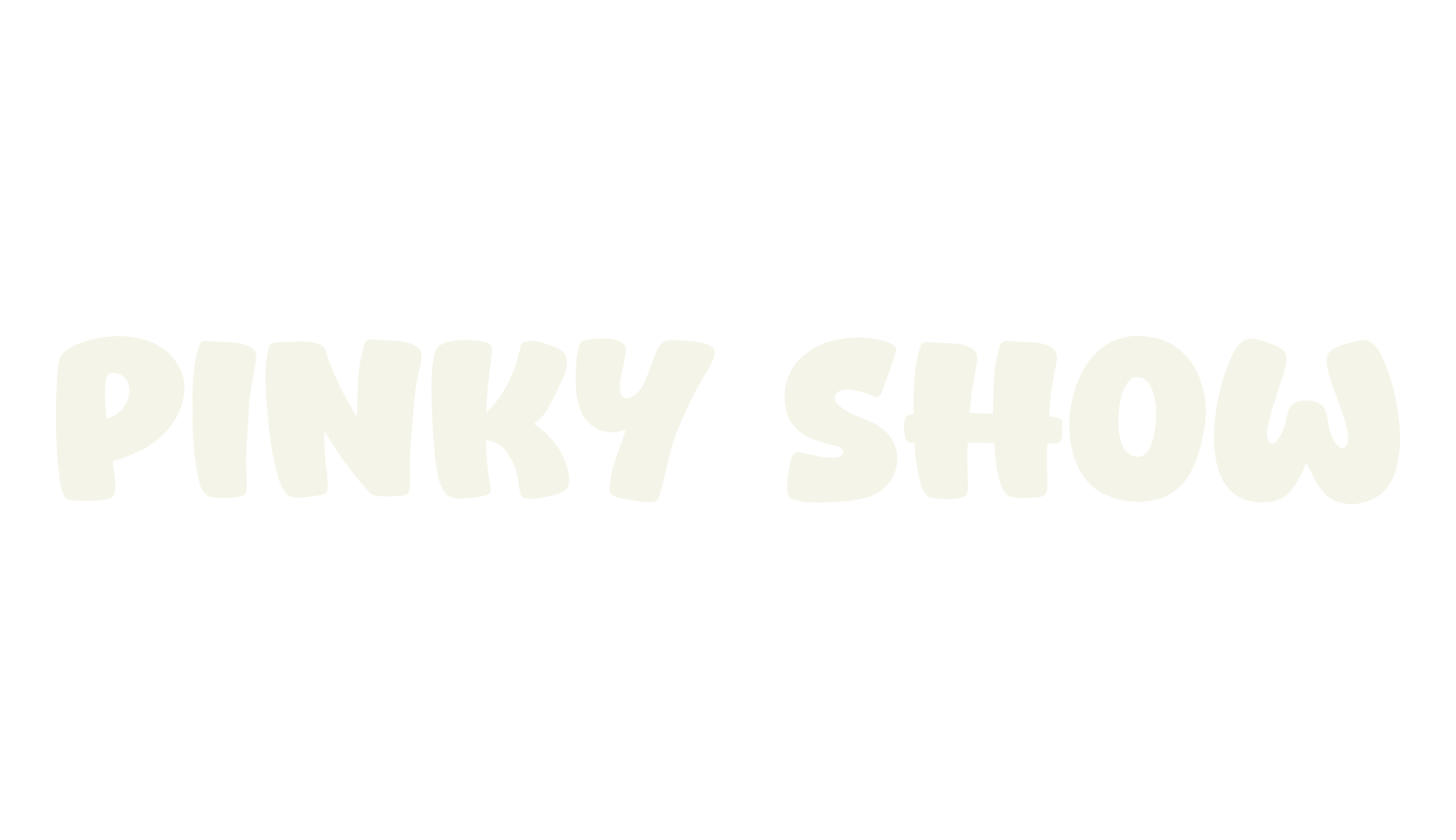 Pinky Show, display market font preview