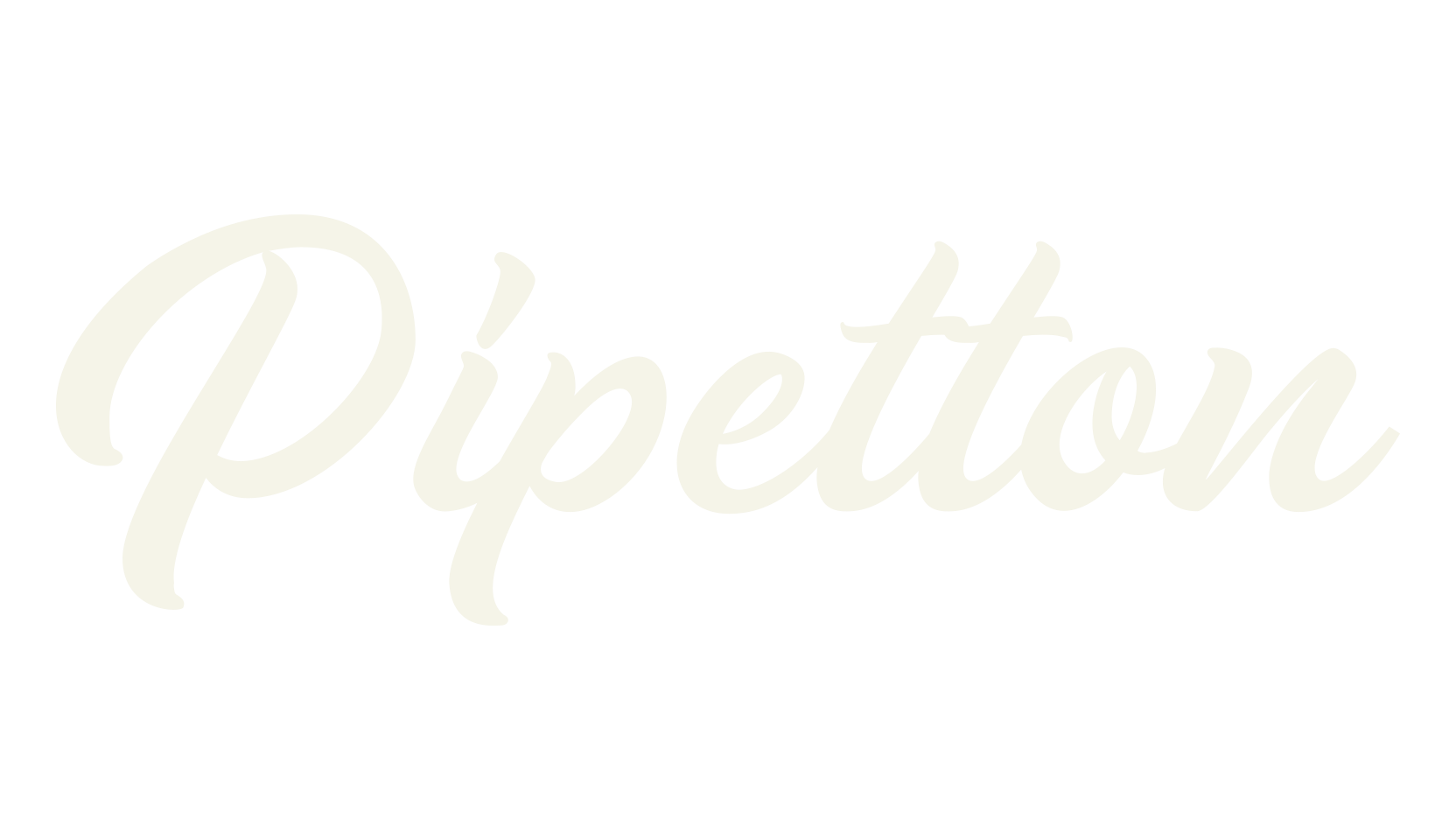 Pipetton, fashion script font preview