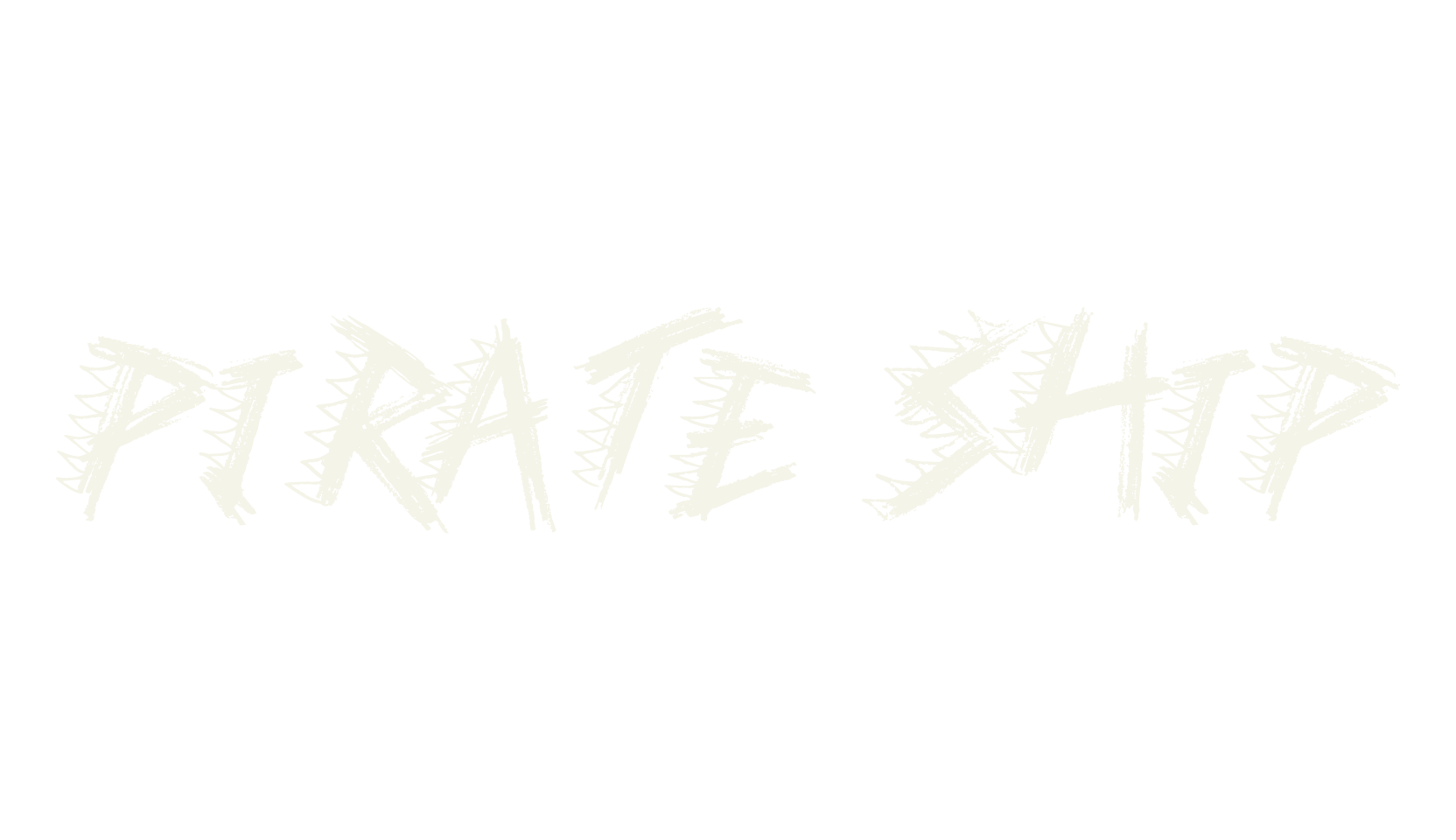 Pirate Ship, handwritten font preview