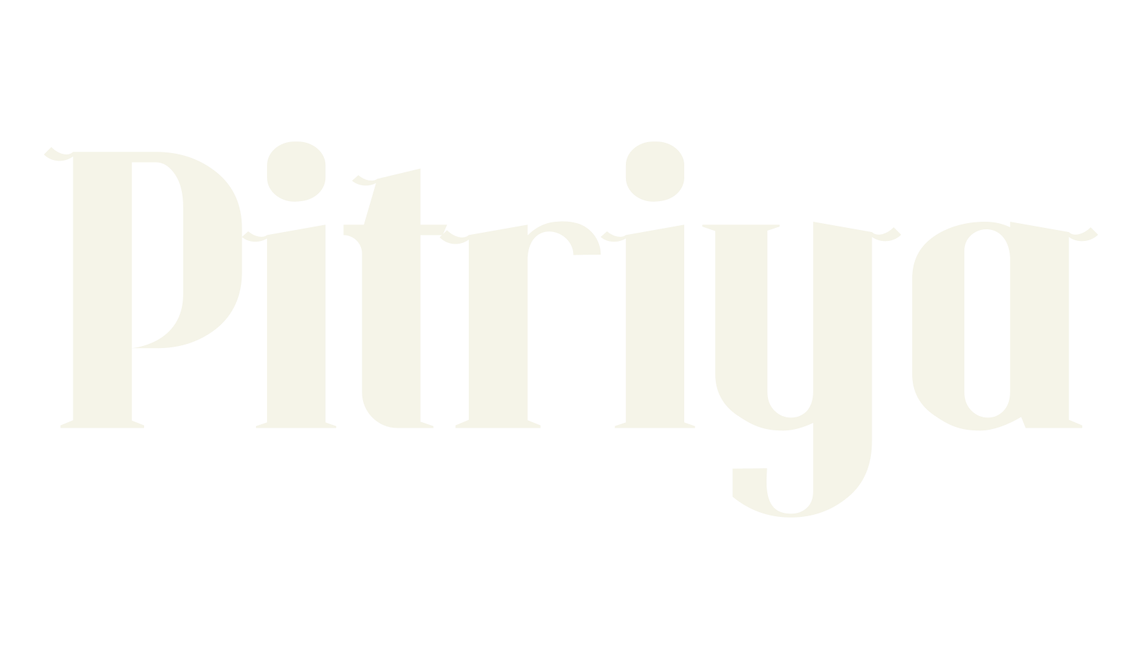 Pitriya, luxury font preview