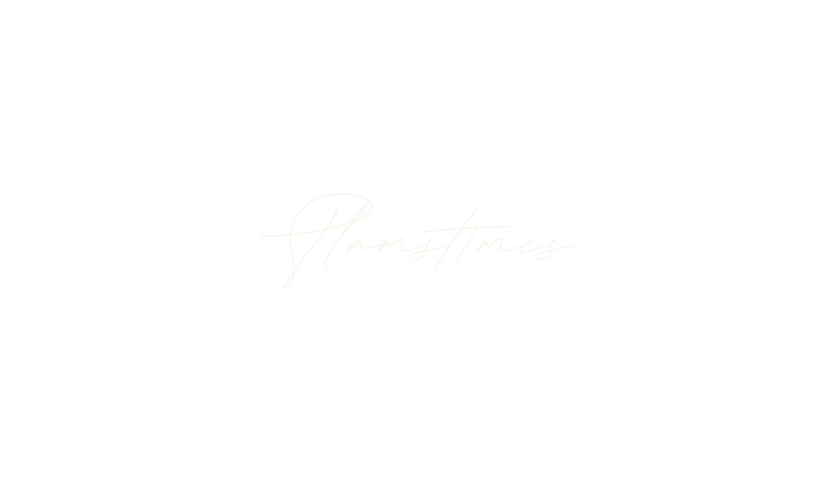 Plamstimes, calligraphy font preview