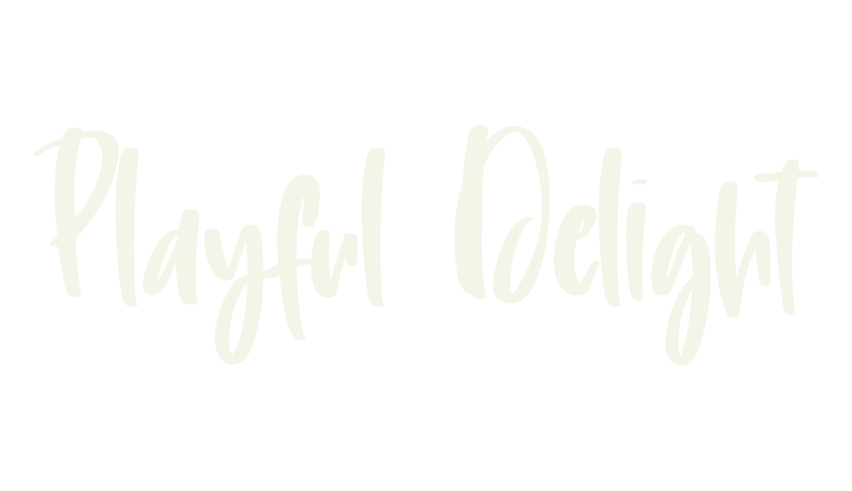Playful Delight, cursive font preview