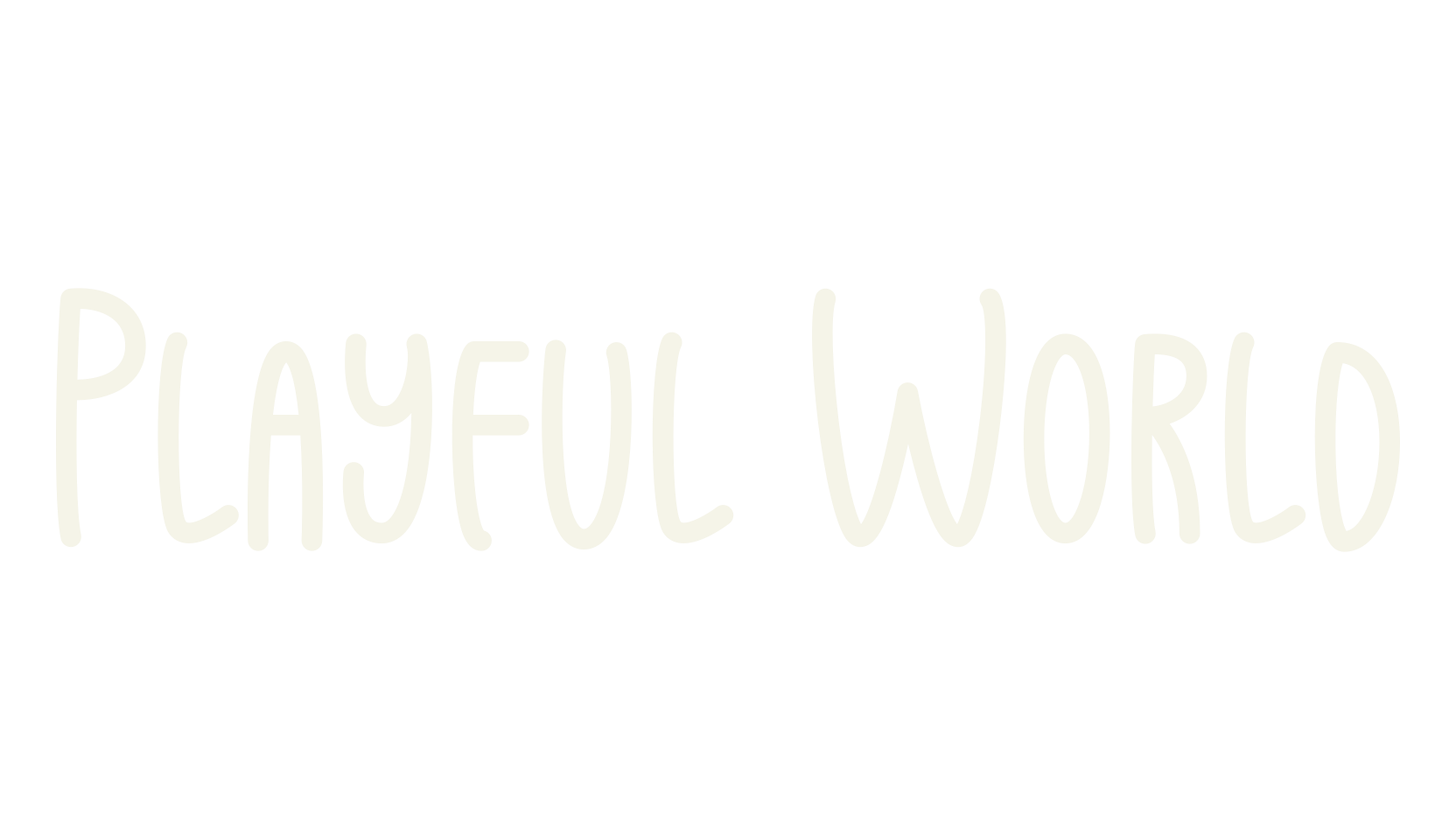 Playful World, playful font preview