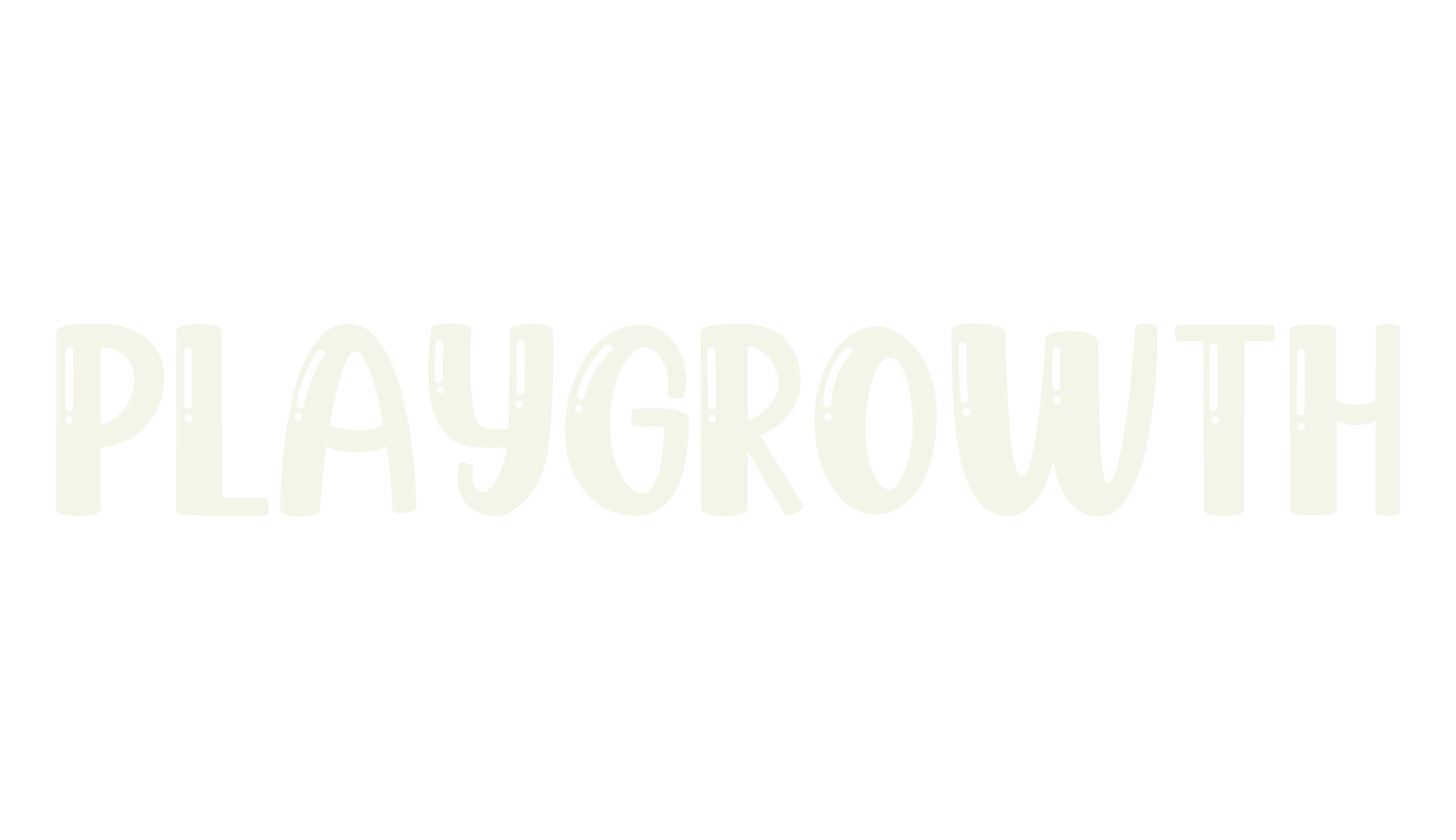 Playgrowth, fashion sign font preview