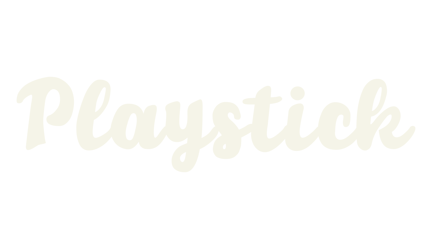 Playstick, swash font preview