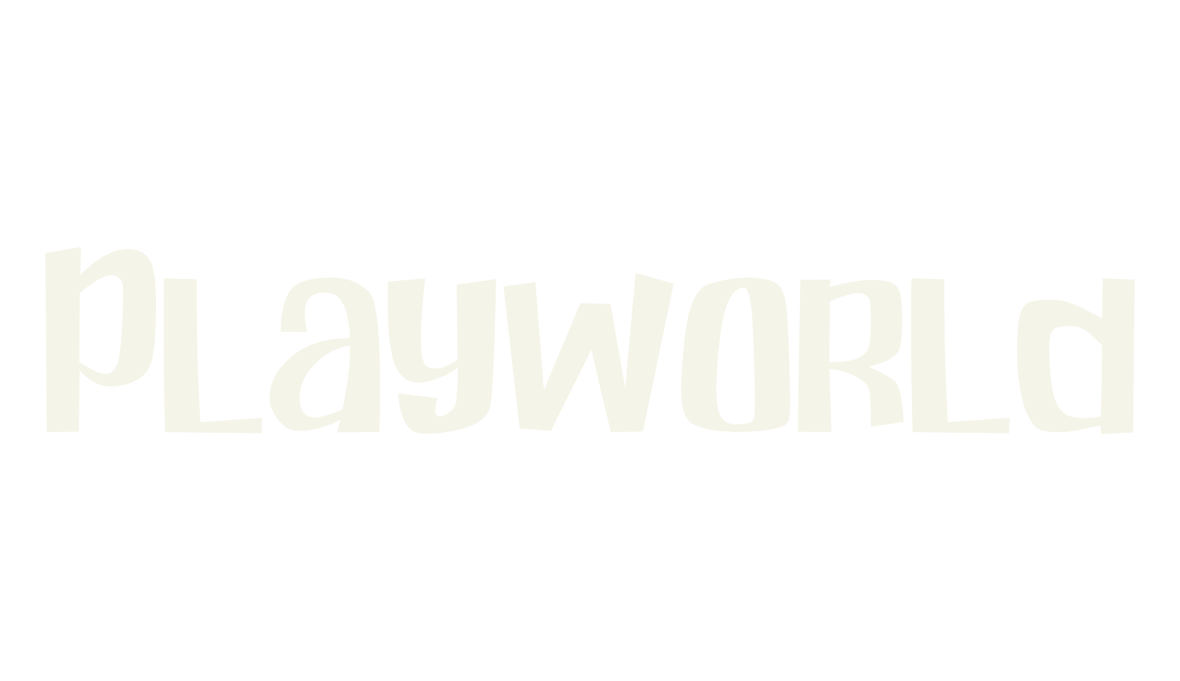 Playworld, cute font preview