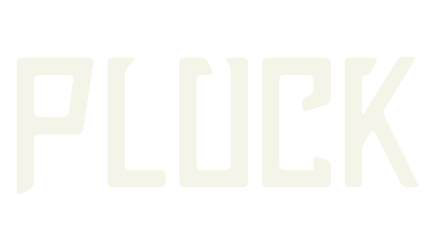 Pluck, creative font preview