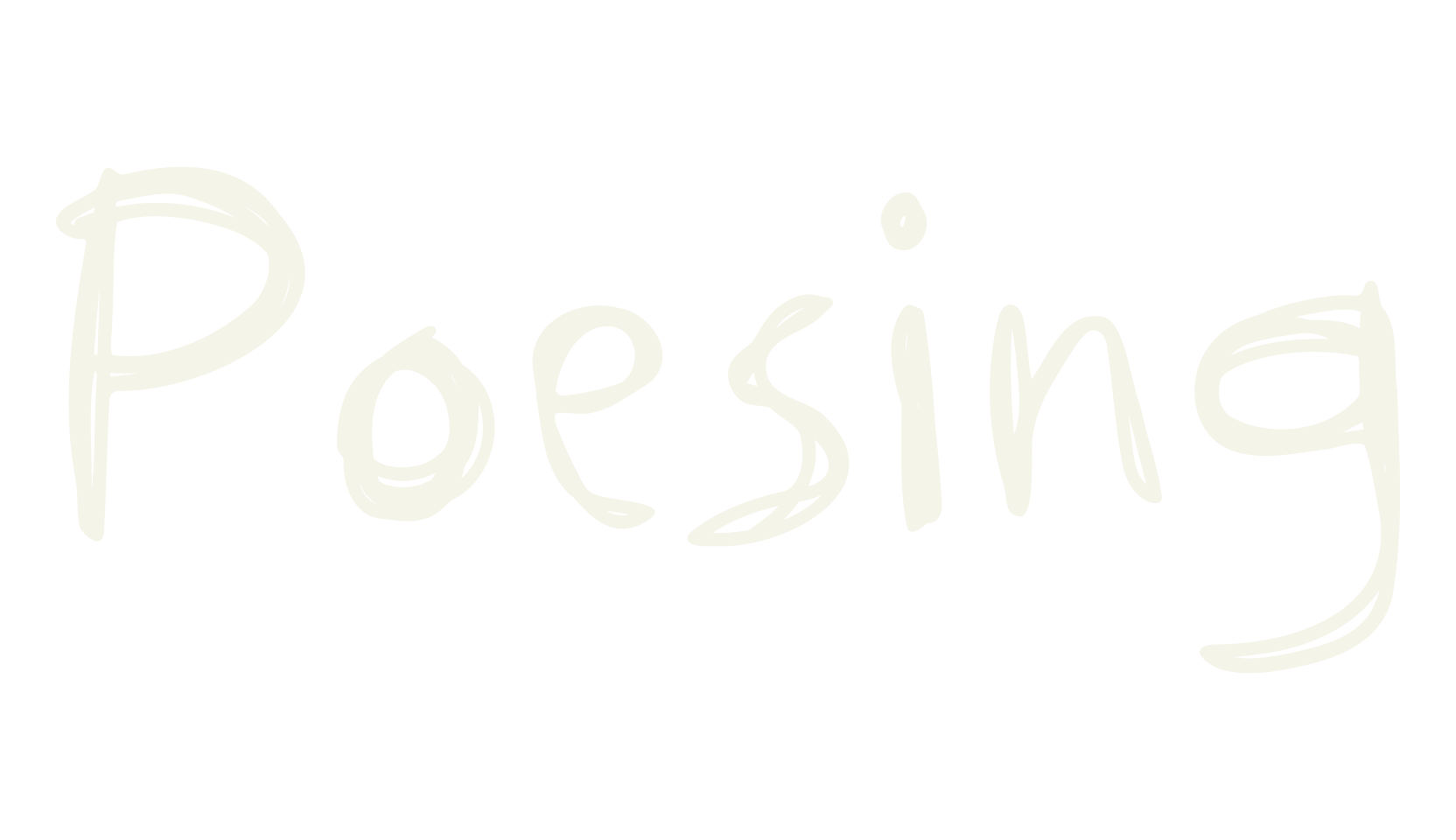 Poesing, punk font preview