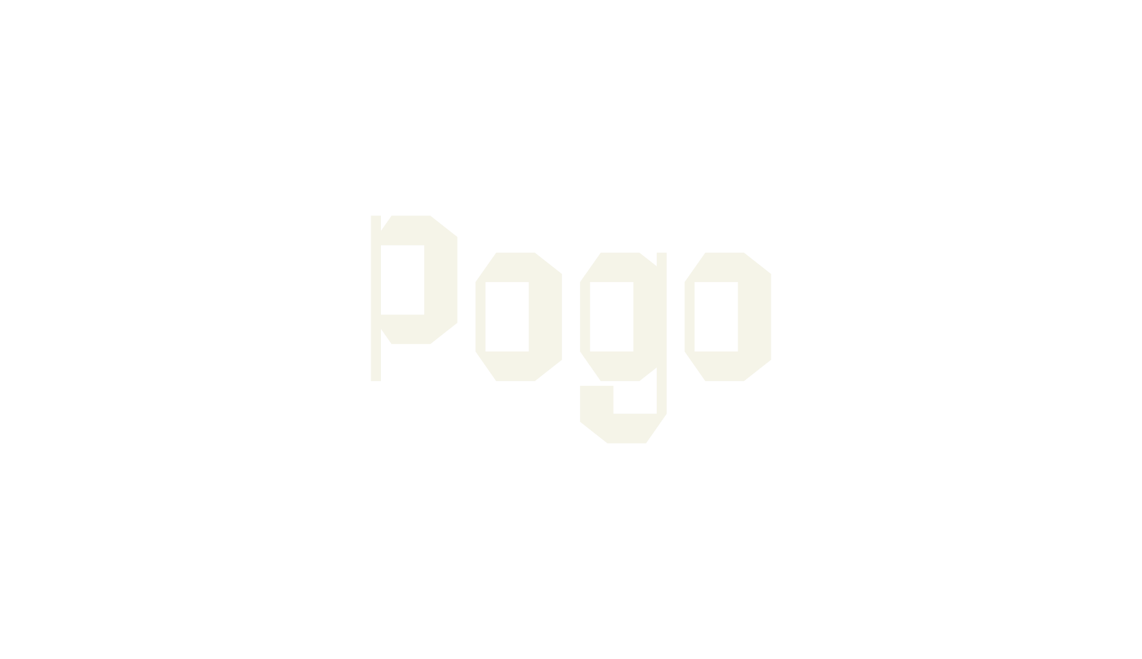 Pogo, display market font preview