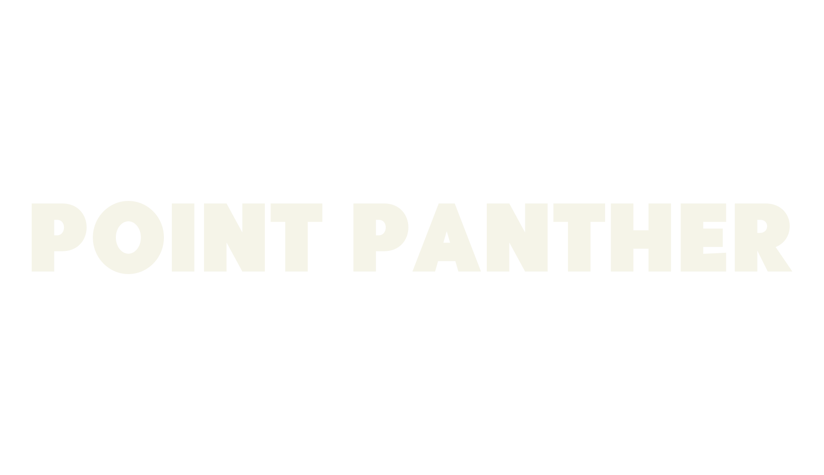 Point Panther, sans serif font preview