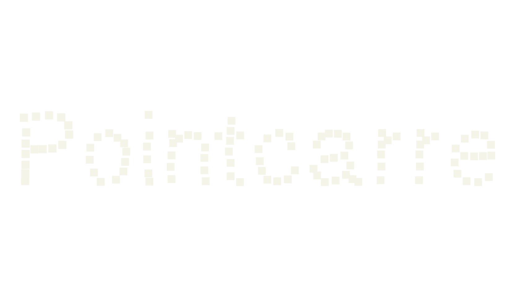 Pointcarre, dotted font preview