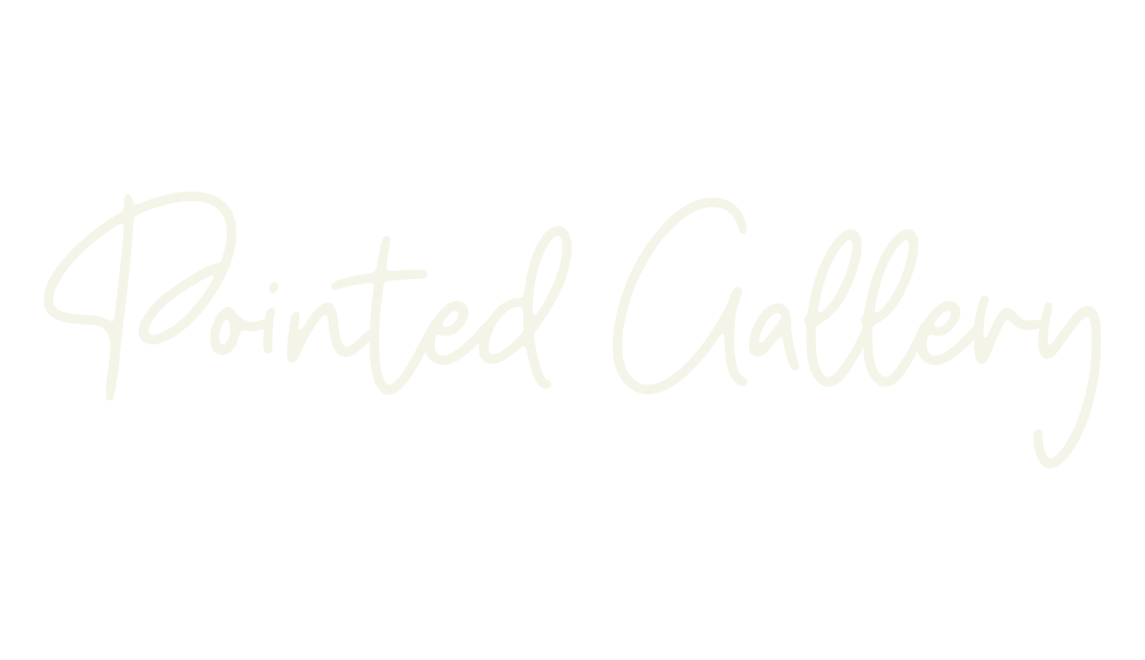 Pointed Gallery, girly font preview