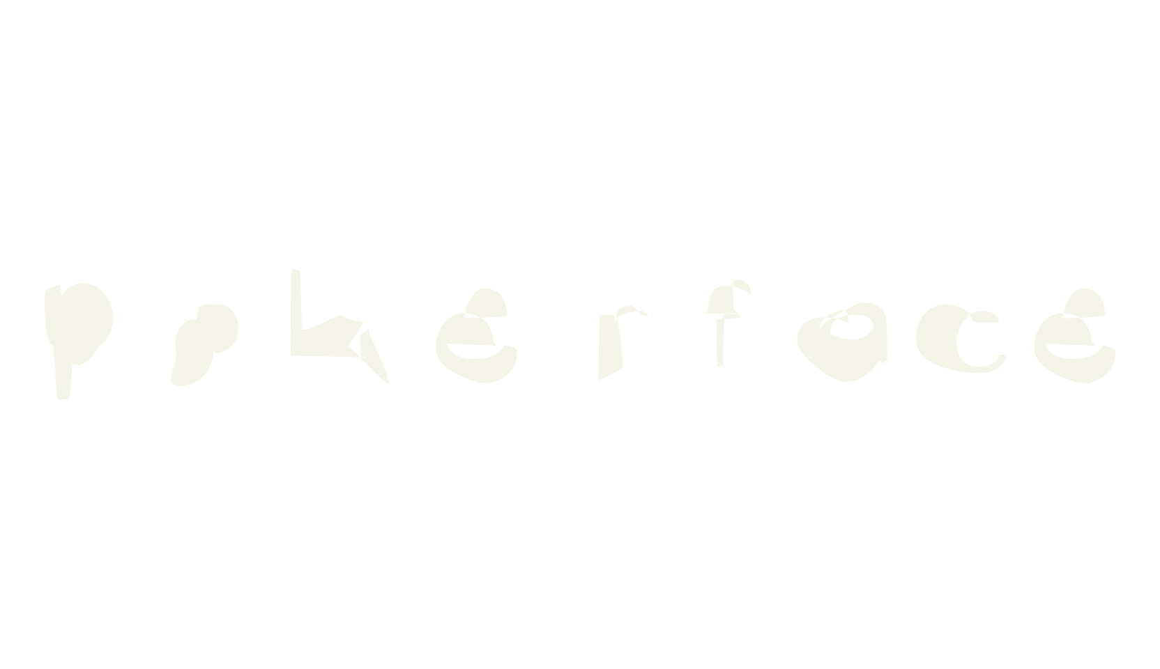pokerface, sans font preview