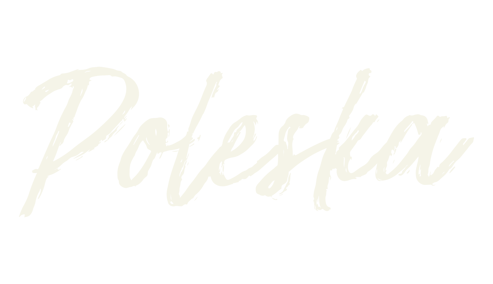 Poleska, script font preview