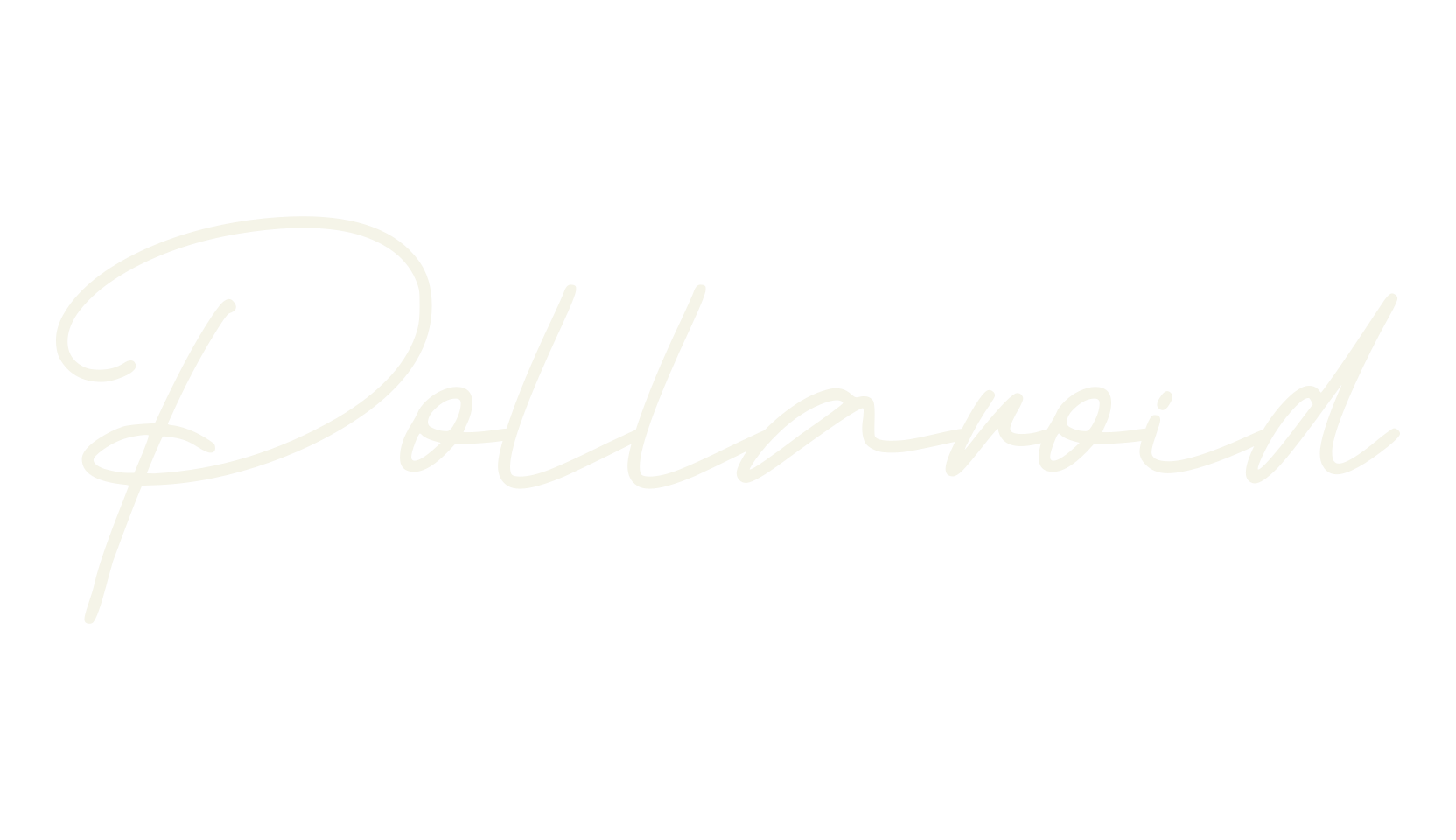 Pollaroid, typewriter font preview