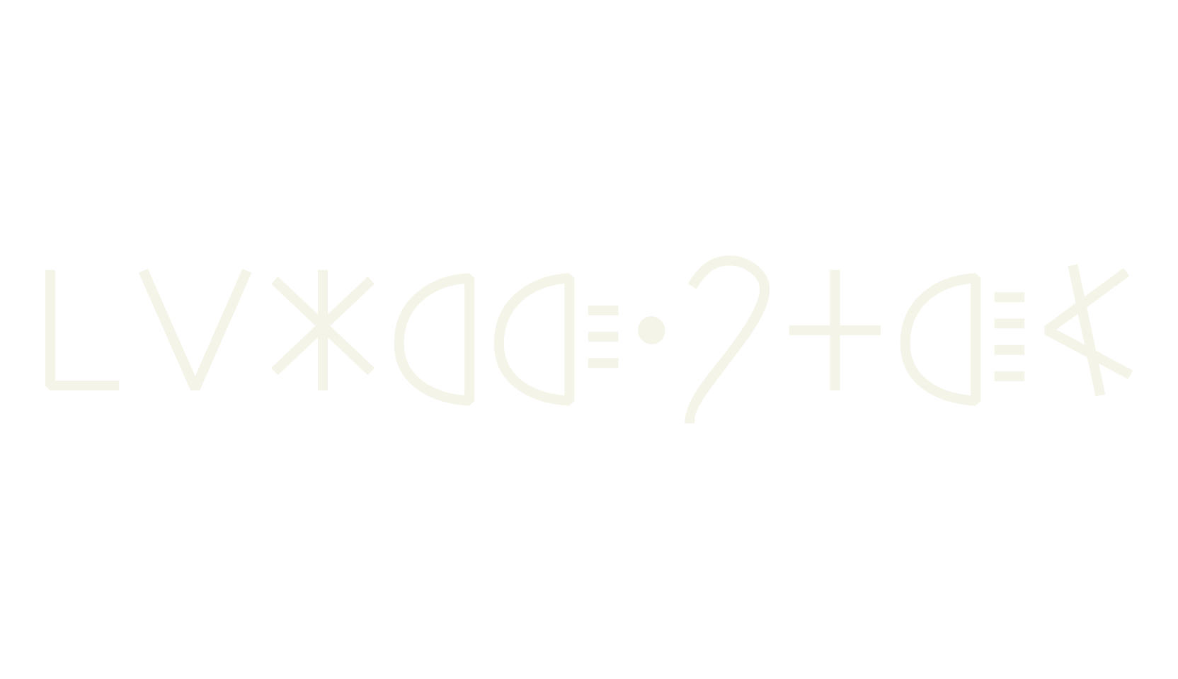 Ponegraphs, display font preview