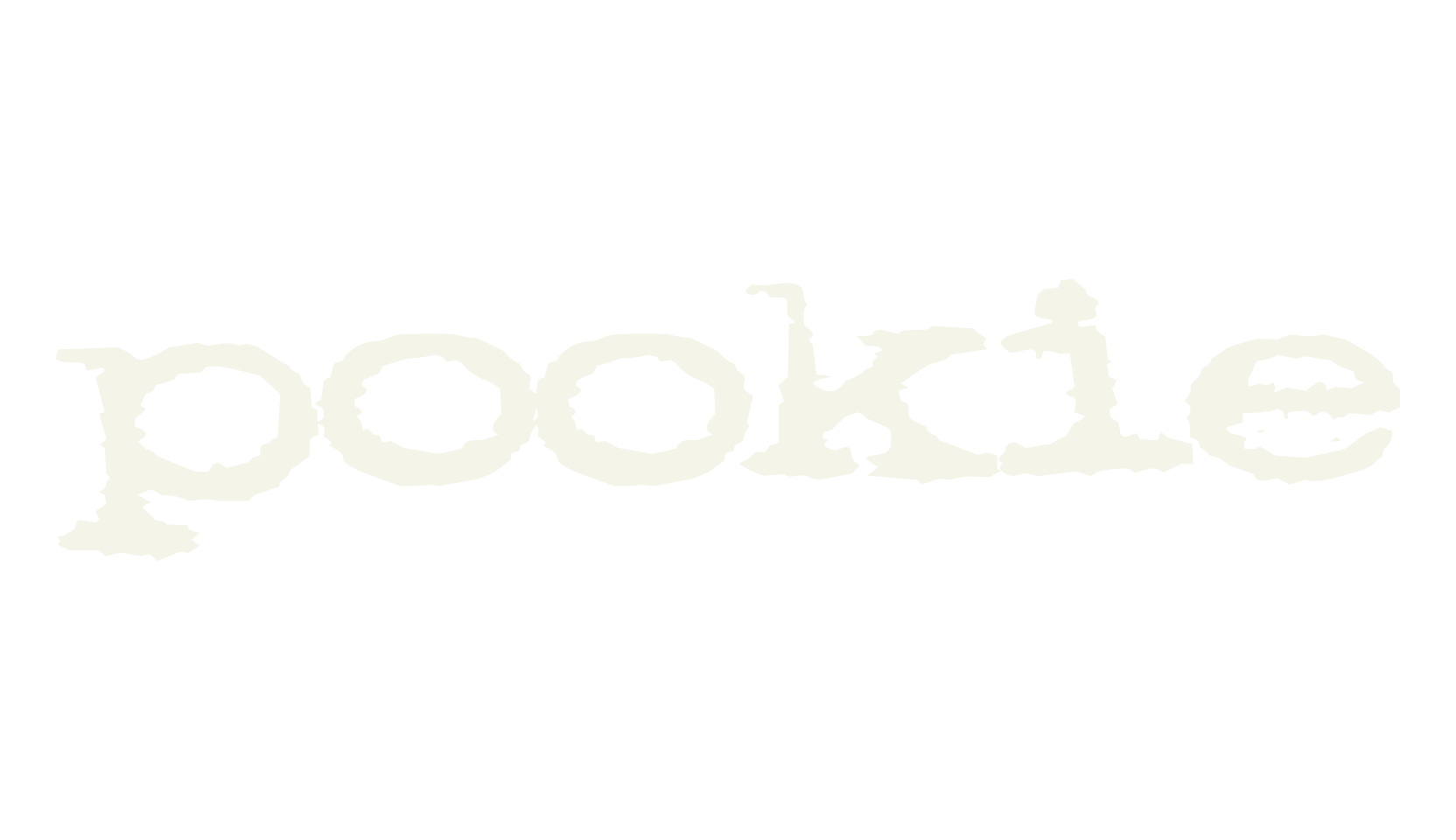 pookie, typewriter font preview