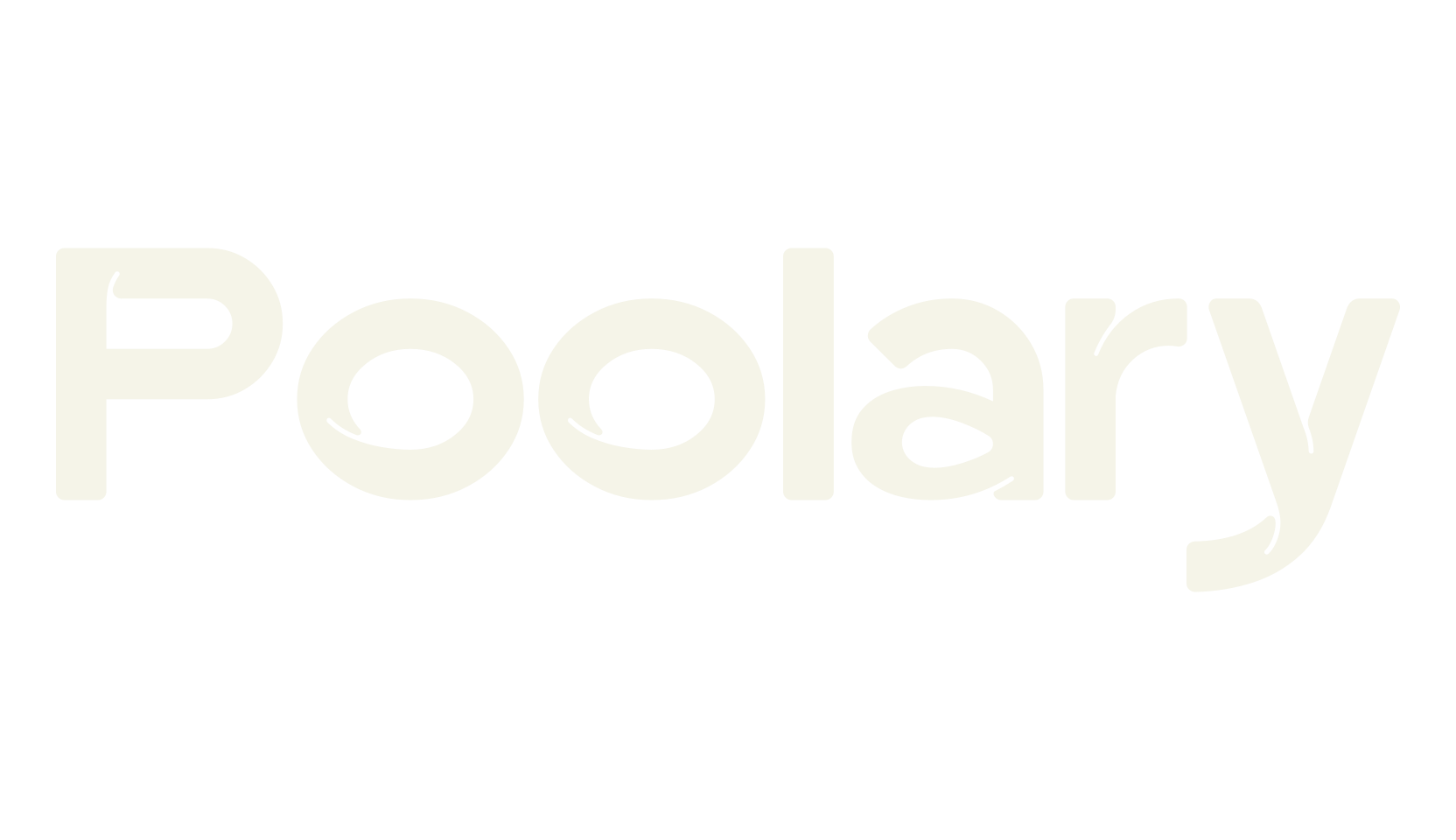 Poolary, futuristic font preview