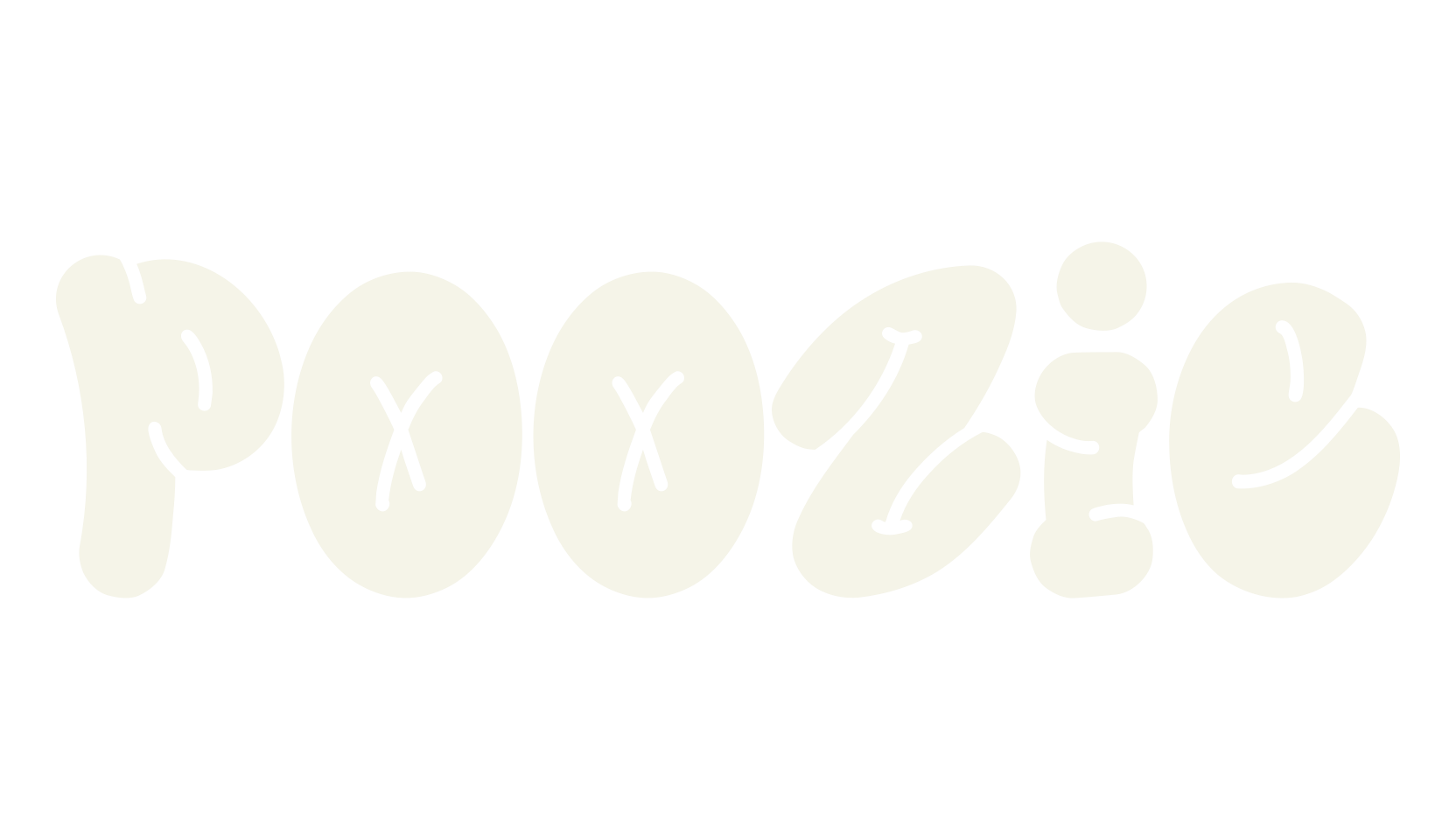 Poozie, 1990s font preview