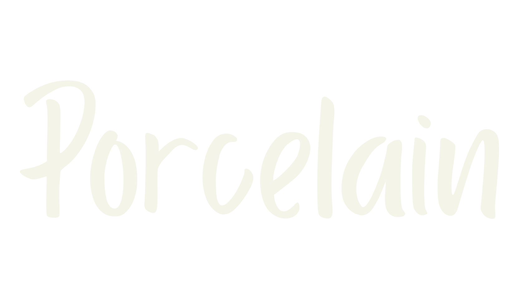 Porcelain, fashion sign font preview